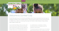 Desktop Screenshot of gumleafgullychildcare.com.au