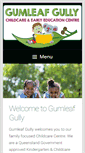 Mobile Screenshot of gumleafgullychildcare.com.au